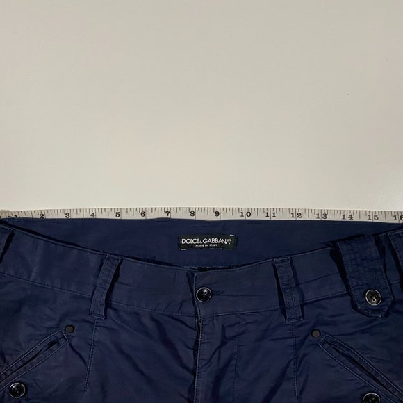Dolce & Gabbana light canvas utility cargo pants mens size 32x27 - Picture 7 of 8